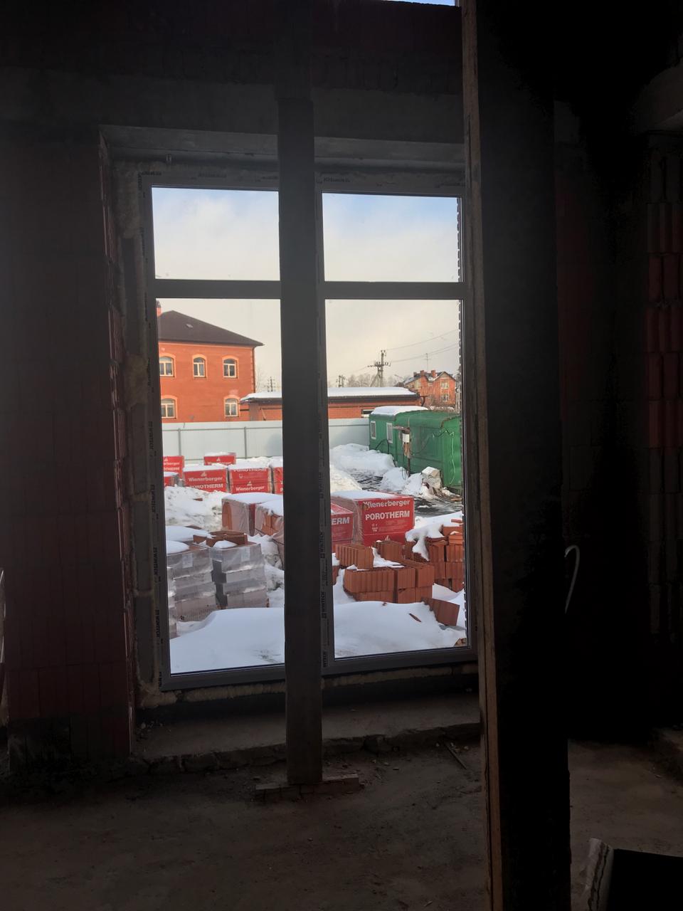 Остекление дома алюминиевыми окнами